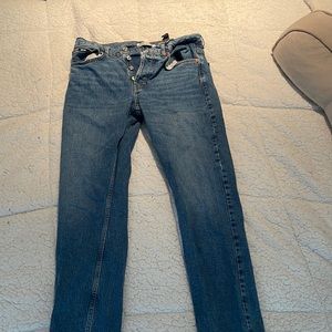 Mens straight fit jeans size 32 from zara